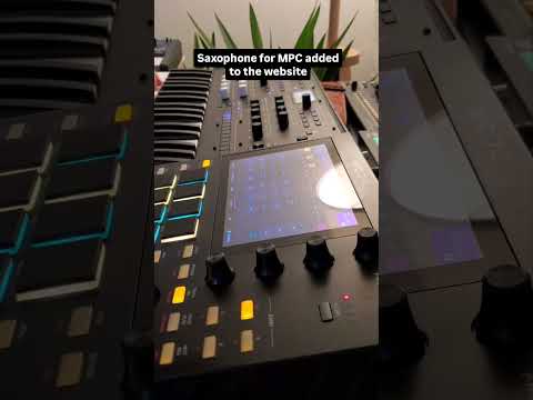 Saxophone - Keygroup Program for MPC